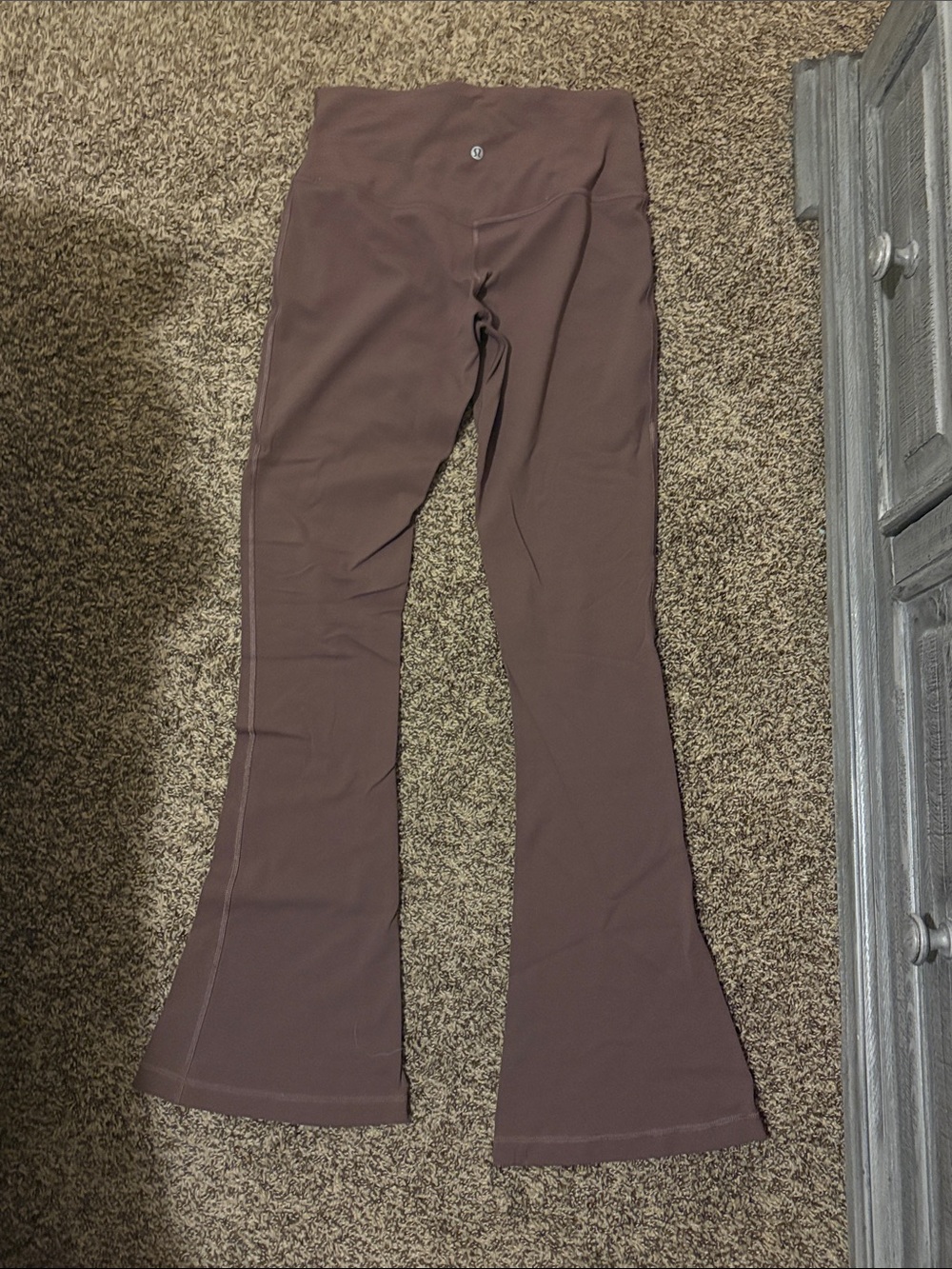 lululemon athletica Brown Flare Leggings